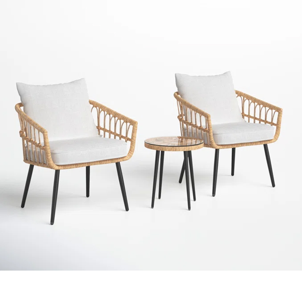 Rattan Balcony Table And Chair