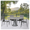 Modern Patio Metal Customized Outdoor Dining Set