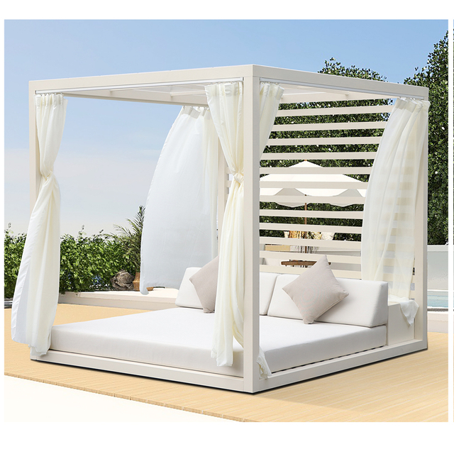 European Beach Waterproof Double Outdoor Daybed