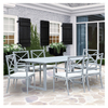 Aluminum Commercial Leisure Outdoor Dining Set