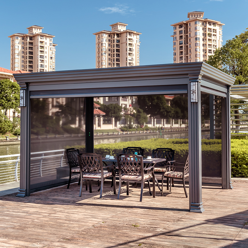 Hotsale garden automatically gazebo