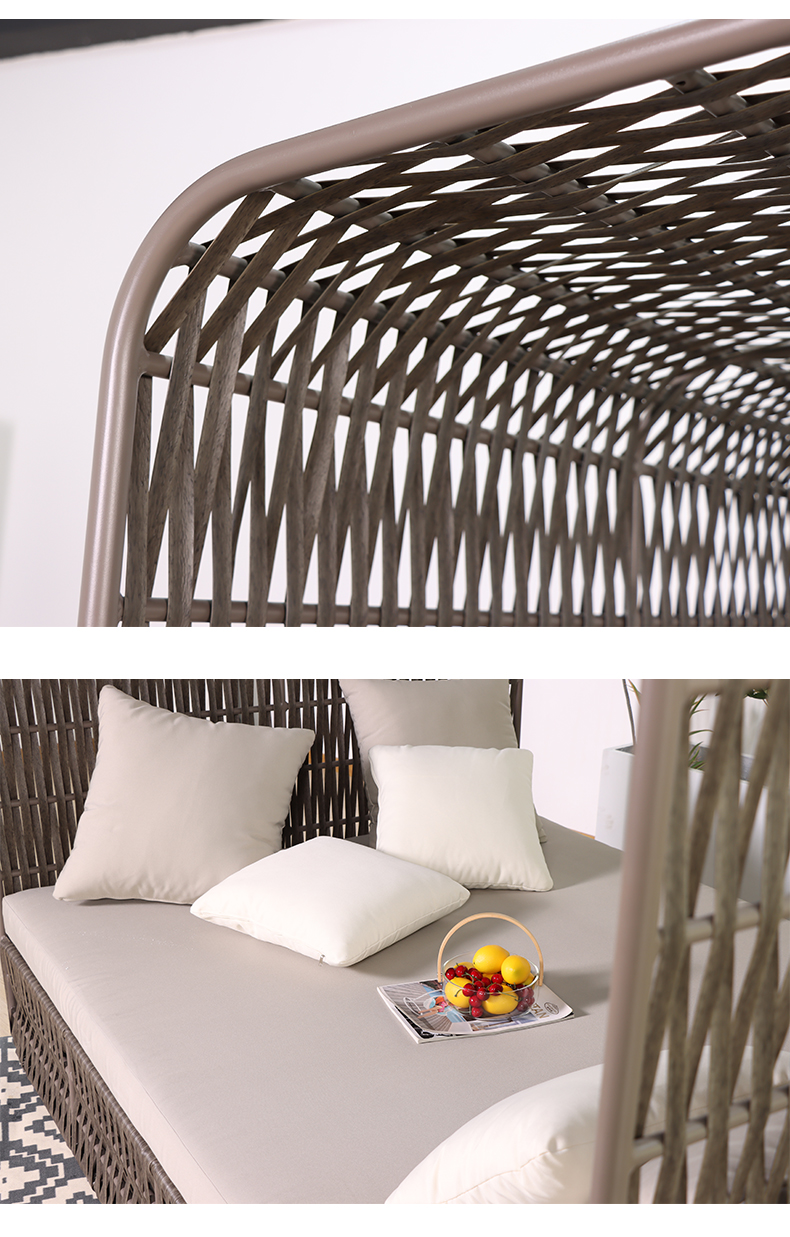 Woven Outdoor Daybed (4)