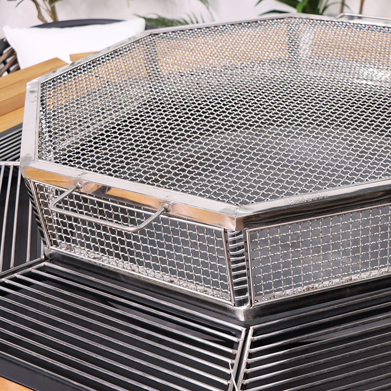 Commercial Metal Customized Barbecue Outdoor Dining Set