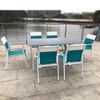 Nordic Leisure Customized Aluminum Outdoor Dining Set