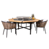 Commercial Metal Customized Barbecue Outdoor Dining Set