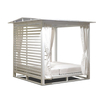 Patio Double Outdoor Sunbed with Canopy