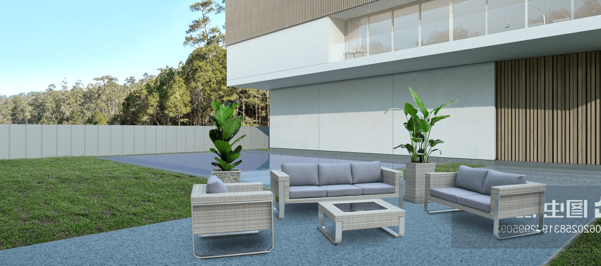 Commercial Garden Sofa Supplier