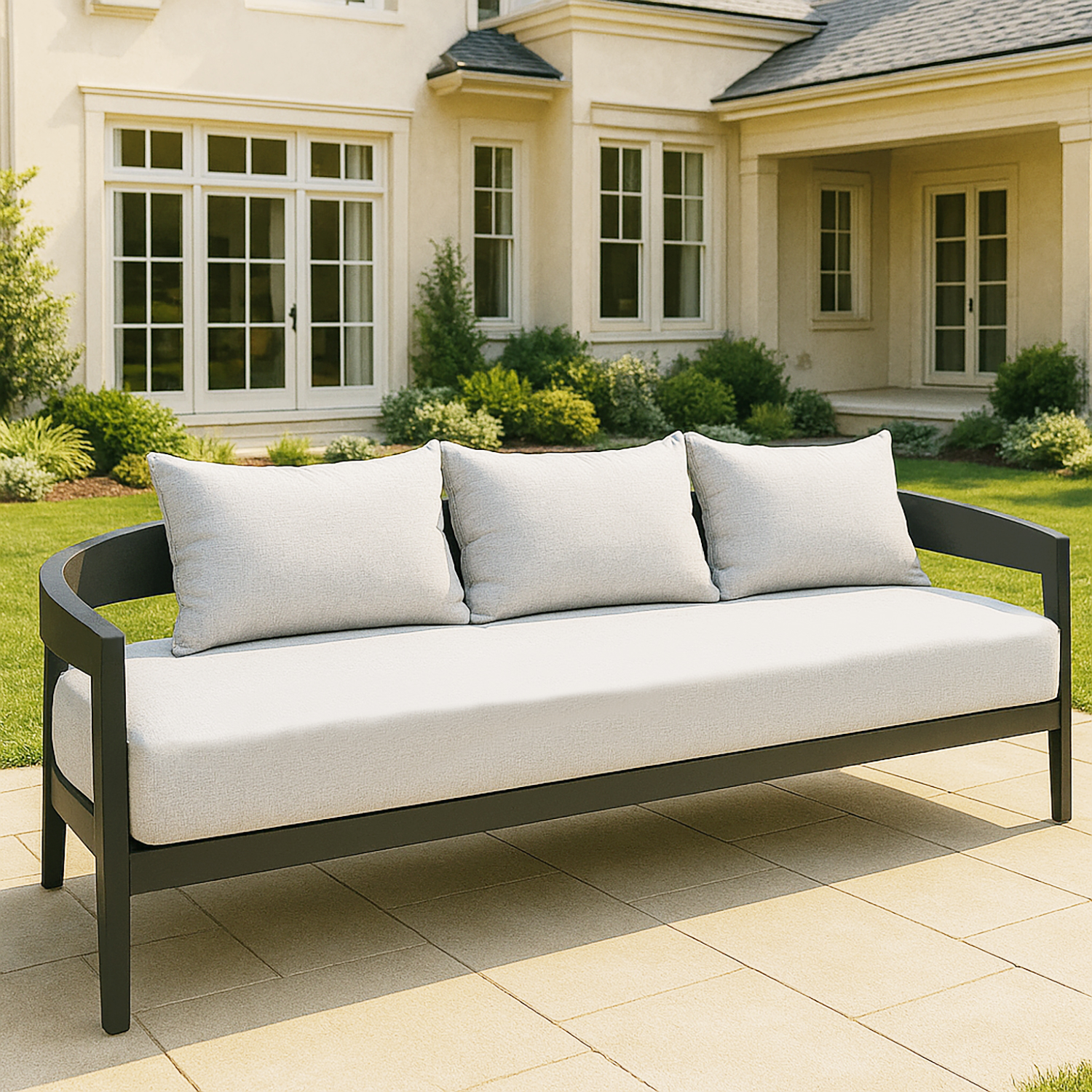 Modern Outdoor Garden Aluminum Sofa Hotel Leisure Furniture