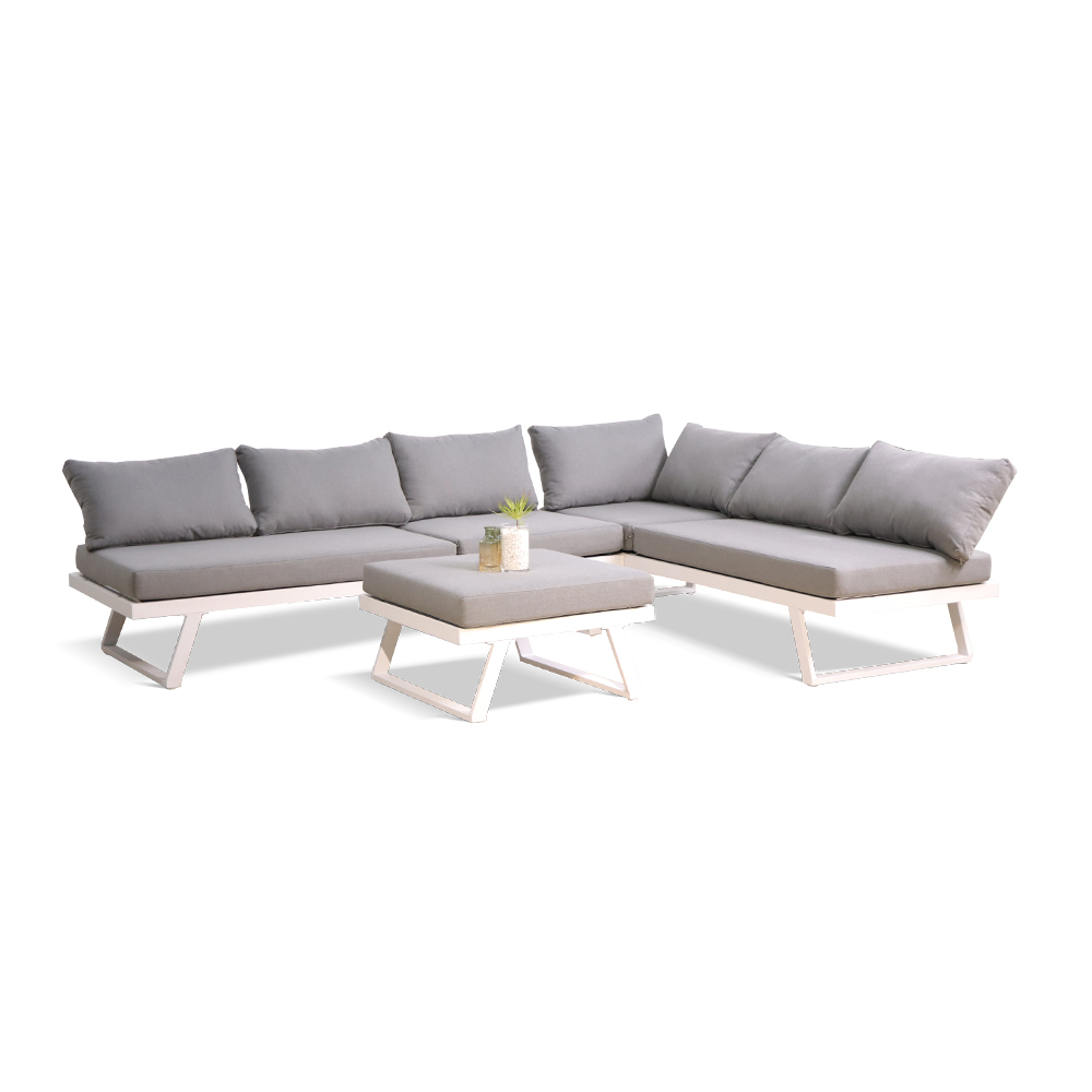 Simple Aluminum Outdoor Sofas Leisure Sofa Lounge Set