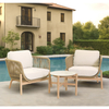 Nordic Hotel Patio Sofa Chair Waterproof Garden Furniture Outdoor Sofa