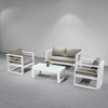 High End Outdoor Furniture Sofa Lounge Set With Comfortable Cushion