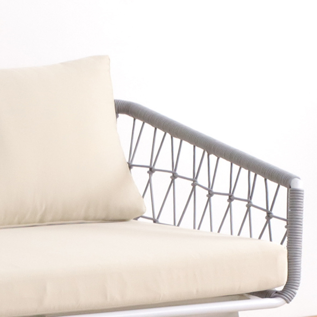 All Weather Outdoor Furniture Rope Patio Garden Sofa Set