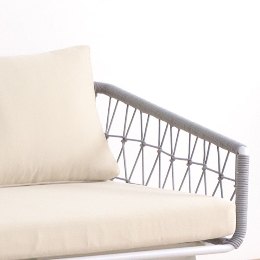 All Weather Outdoor Furniture Rope Patio Garden Sofa Set