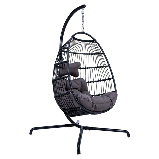 Folding Hammock Swing Chair with Cushion