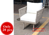 High End Leisure Rope Outdoor Sofa Seat - single seat