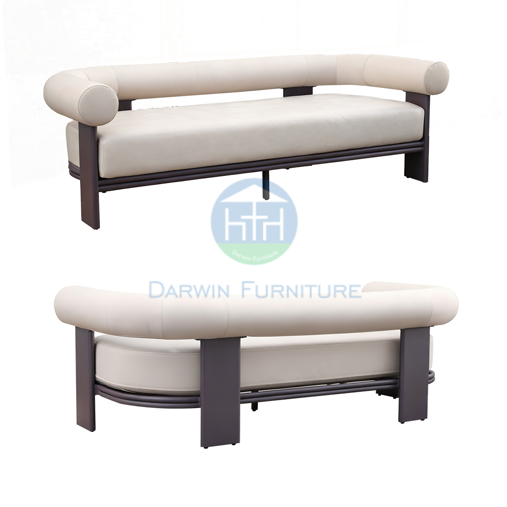 Modern Outdoor Sofa Set Luxury Hotel Villa Patio Lounge Furniture