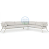 Luxury Sectional Corner Aluminum Outdoor Garden Sofa Set
