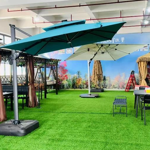 Outdoor Leisure Beach Garden Furniture Roman Umbrella