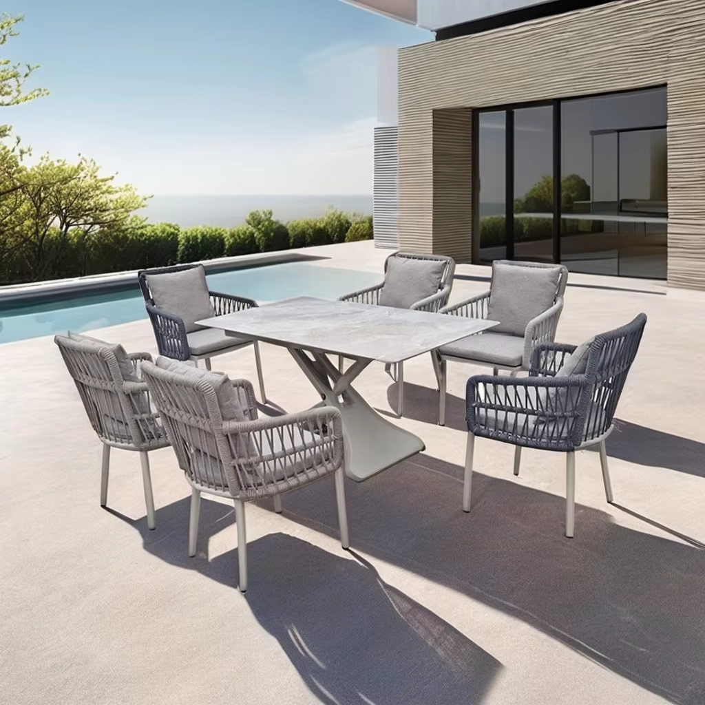 Leisure Space Saving Folded Outdoor Dining Set