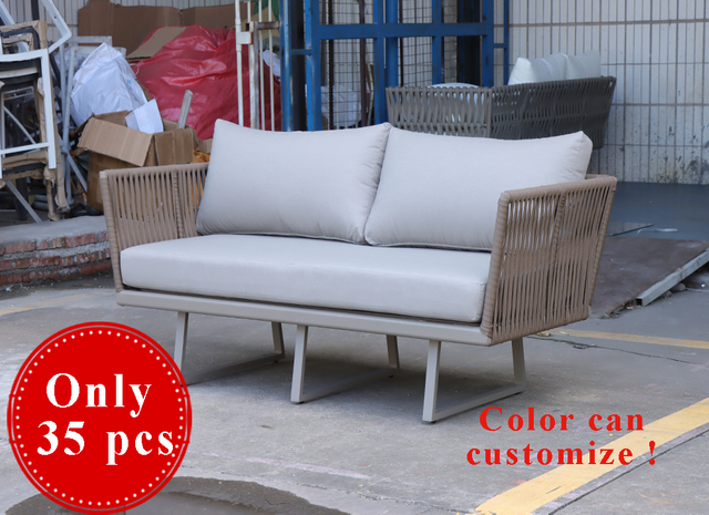 High End Leisure Rope Outdoor Sofa Seat - Double Seat