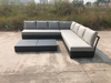 Aluminum Sectional Outdoor Sofa with Cushion