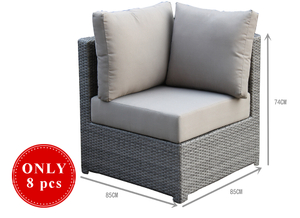 Wicker Furniture Rattan Outdoor Sofa- Conner Seater