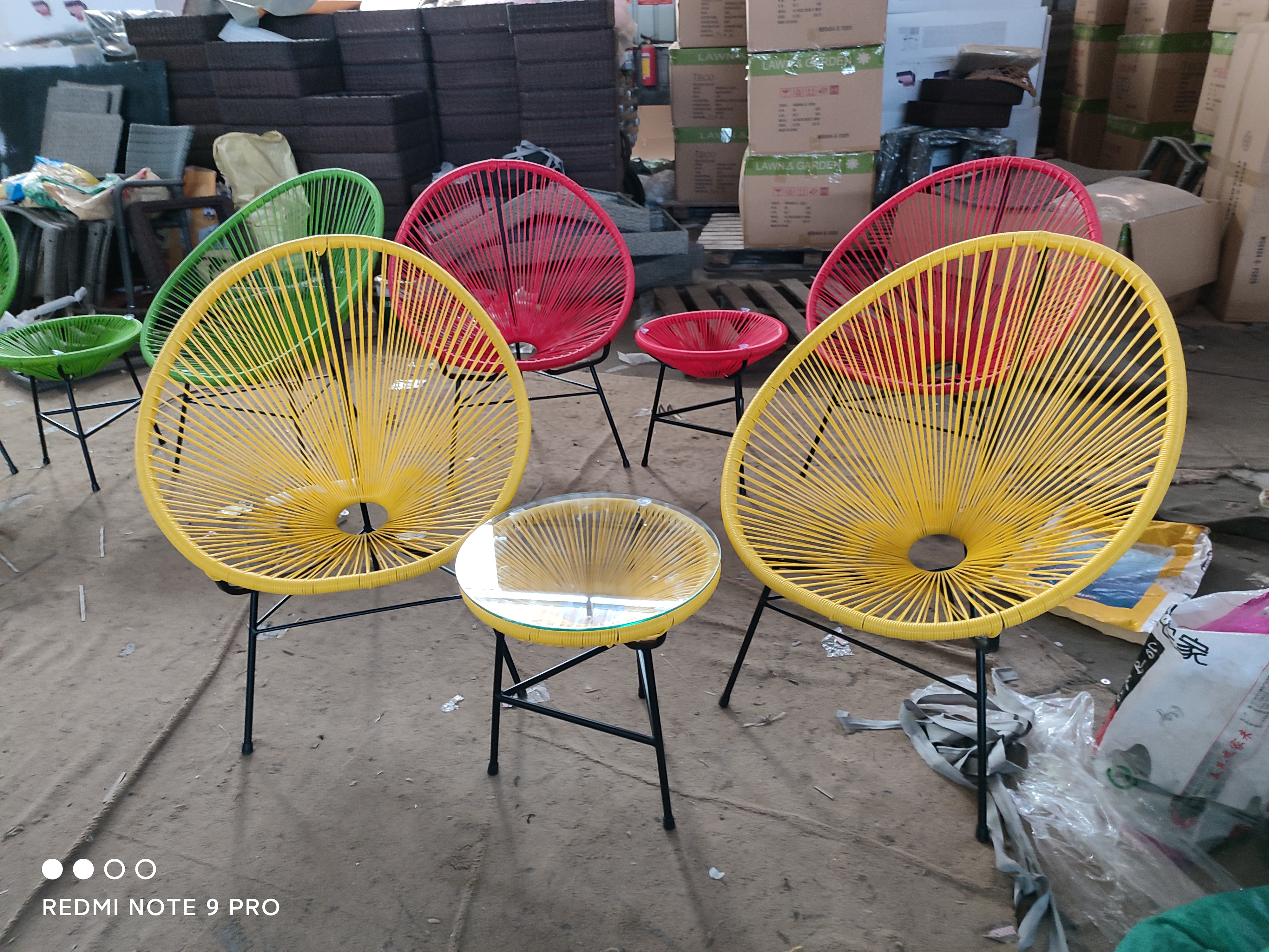 High Quality Balcony Acapulco Chair - Yellow