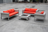 Customized Stylish Courtyard Outdoor Rattan Sofa