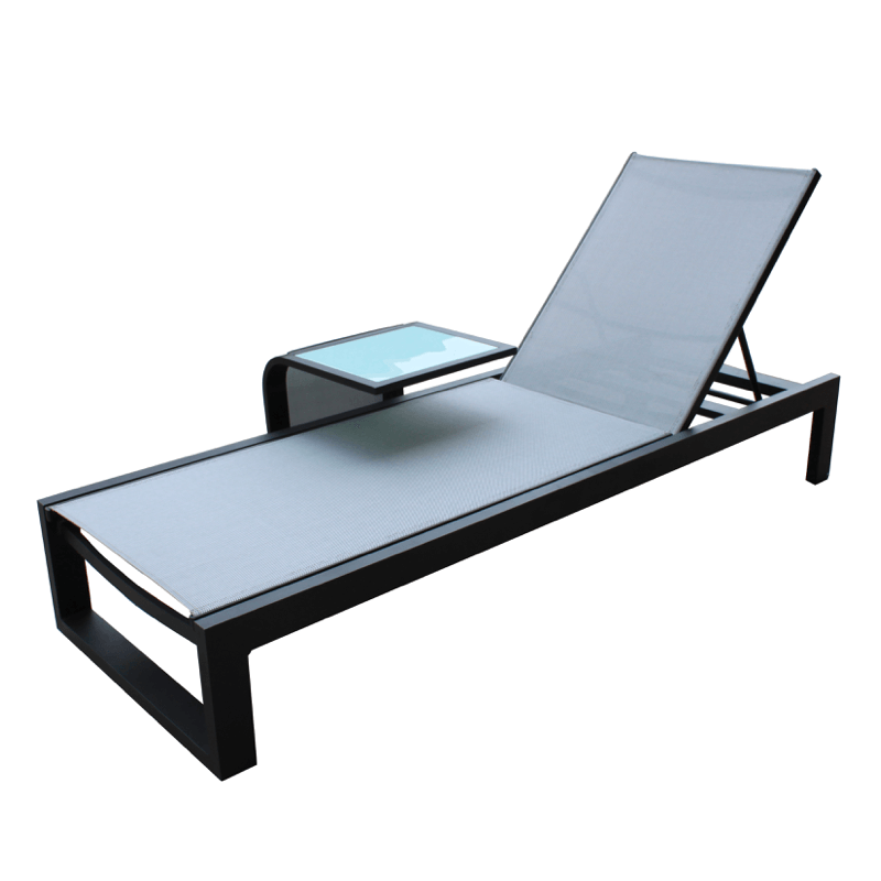 Commercial Outdoor Aluminum Chaise Lounge Furniture