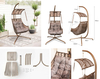Modern Garden Outdoor Furniture Patio Swing Chair