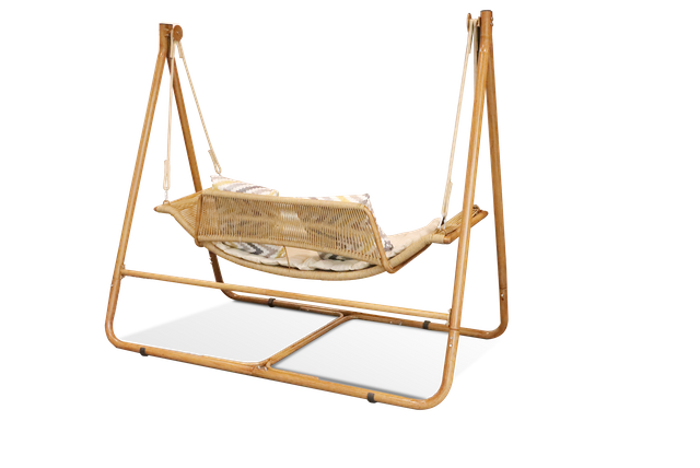 Modern Egg Chair Swing Rattan Double Outdoor Patio Hanging Swing Chair