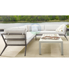 Luxury Sectional Corner Aluminum Outdoor Garden Sofa Set