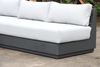 Aluminum Sectional Outdoor Sofa with Cushion