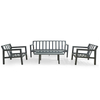 Sun Room Aluminum 5 Seater Outdoor Sofa Set