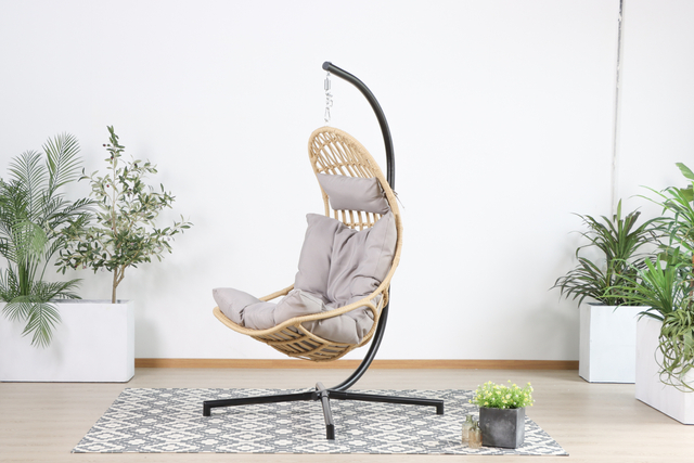 Wholesale Outdoor High Quality Half Moon Hammock Hanging Chair