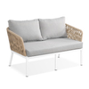 Modern Nordic Leisure Comfortable Waterproof Outdoor Rattan Garden Sofa