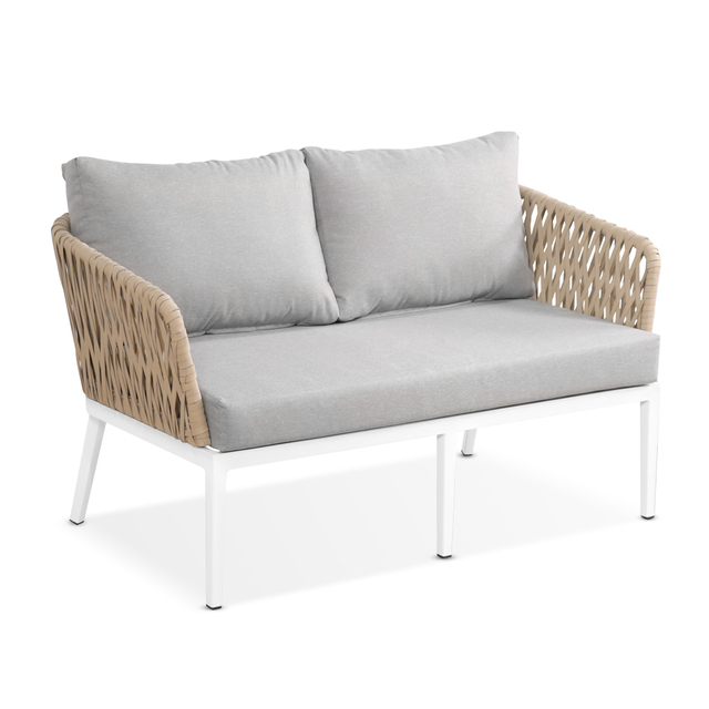Modern Nordic Leisure Comfortable Waterproof Outdoor Rattan Garden Sofa