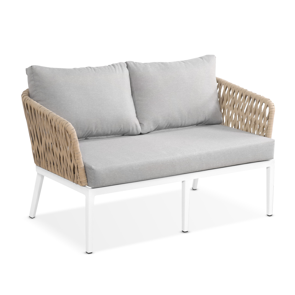 Modern Nordic Leisure Comfortable Waterproof Outdoor Rattan Garden Sofa