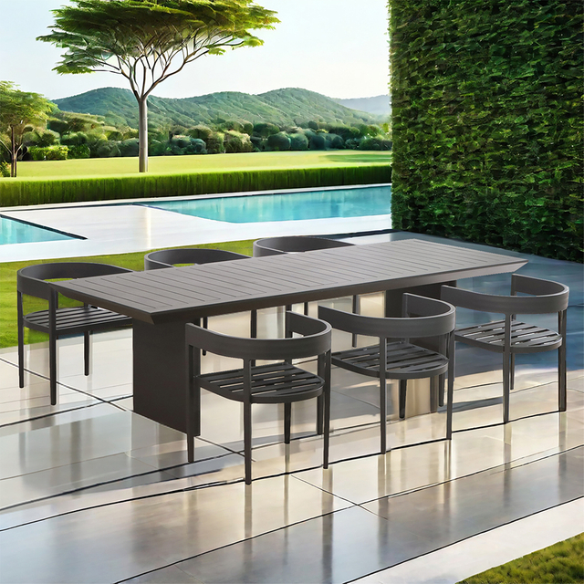 Strong Outdoor Durable Dining Table And Chairs