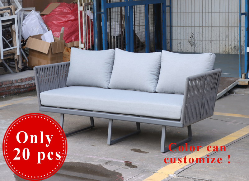 High End Leisure Rope Outdoor Sofa Seat - Three Seat