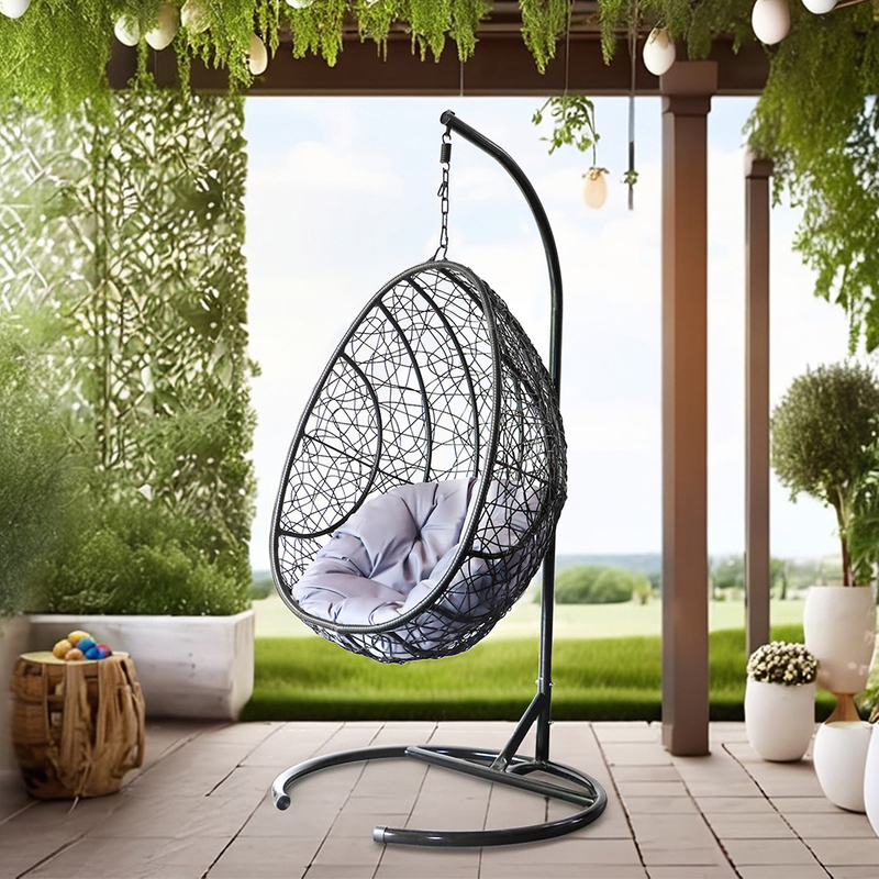Fashion Style Egg Shape Hanging Chair Outdoor Furniture