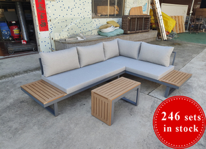 L Shape Multi-sectional Outdoor Sofa