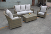 5-piece Outdoor Rattan Sofa with Cushion