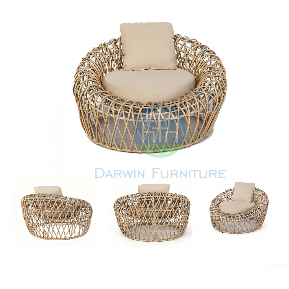 Luxury Patio Furniture Set Outdoor Rattan Sofa