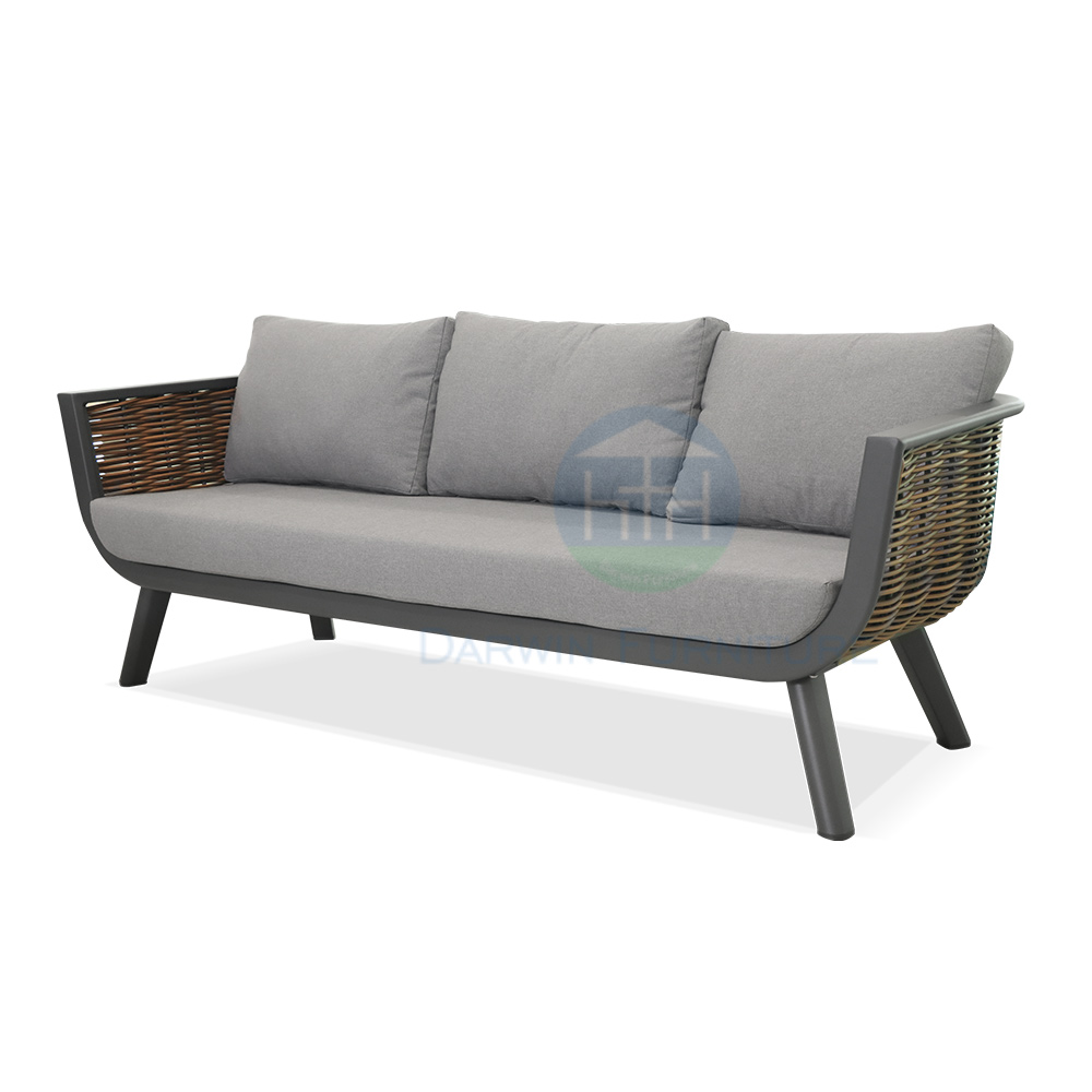 Durable Modern Rattan Leisure Outdoor Furniture Garden Sofa Set