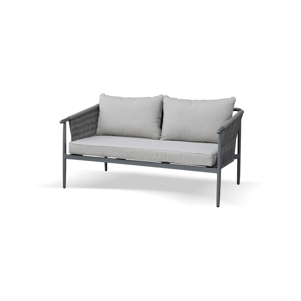 Patio Garden Outdoor Patio Conversation Couch Set Aluminum Furniture