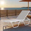 Customized Hotel Adjustable Aluminum Sun Lounger