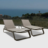 Commercial Outdoor Aluminum Chaise Lounge Furniture