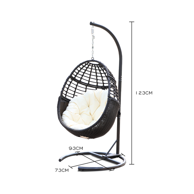 Modern Cheap Garden Rattan Balcony Hanging Chair