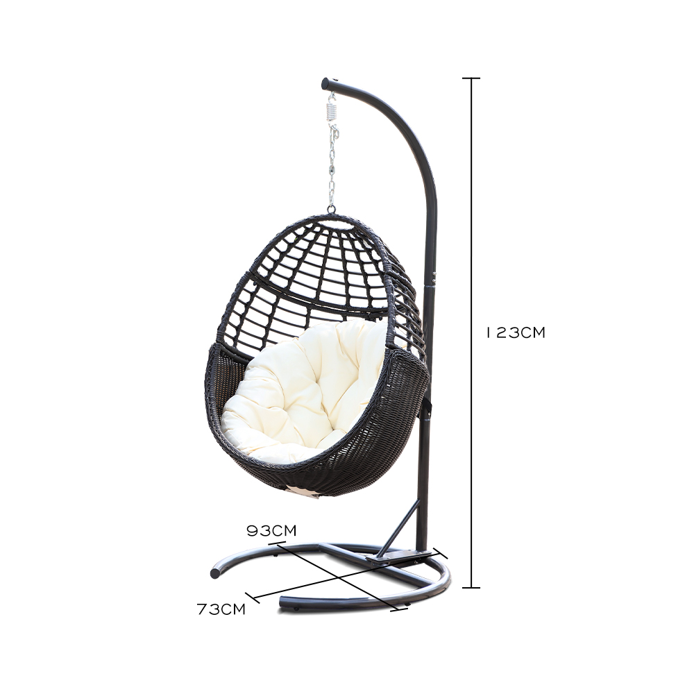 Modern Cheap Garden Rattan Balcony Hanging Chair